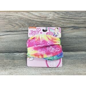 Jojo Siwa Kids Headwrap Face Mask Neck Gaiter for Children 3+